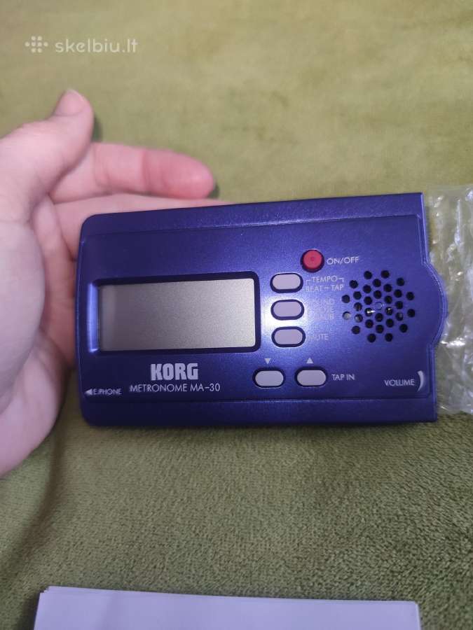 Metronomas Korg Ma-30 - nuotraukos Nr. 4