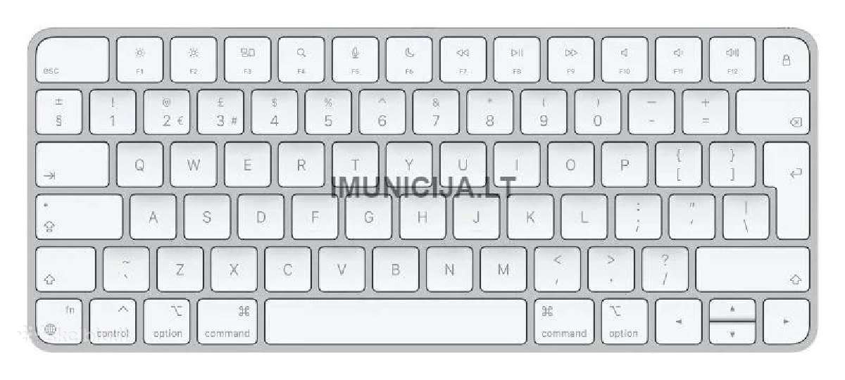 Apple Magic bevielė klaviatūra (A1843) + 3 mėn. ga - nuotraukos Nr. 9