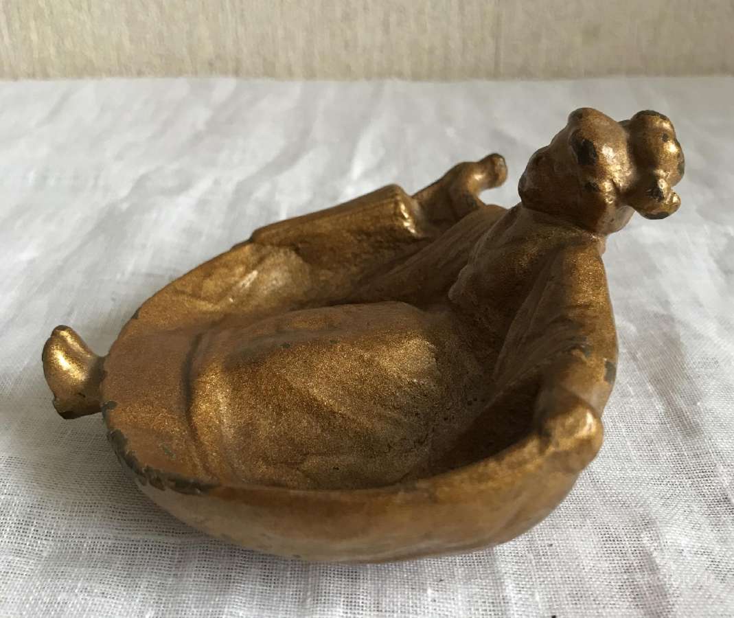 Antikvarinė tarpukario peleninė - nuotraukos Nr. 7