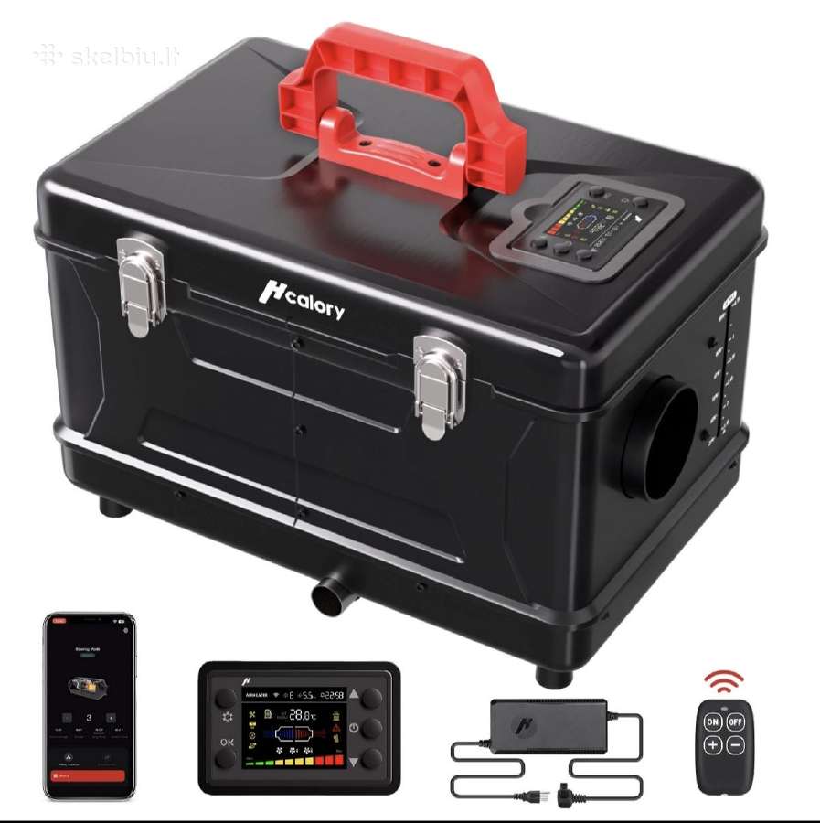 Dyzelinis šildytuvas Hcalory 8kw 12v-24v-220v