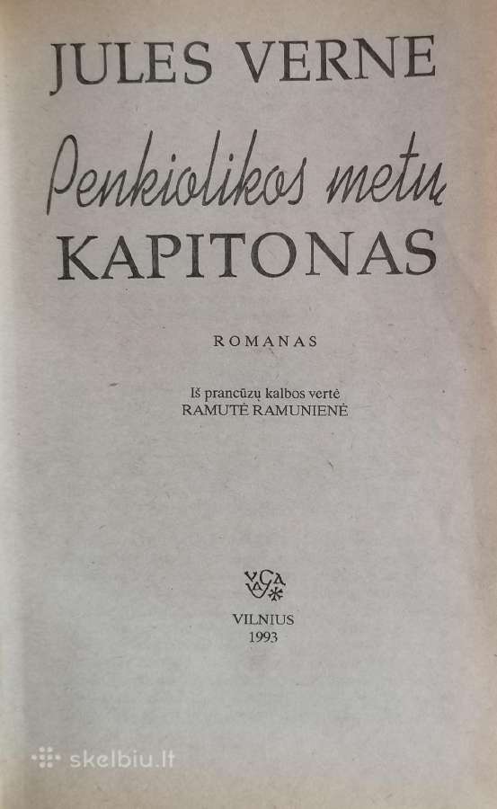 J. Verne "Penkiolikos metų Kapitonas" - nuotraukos Nr. 2