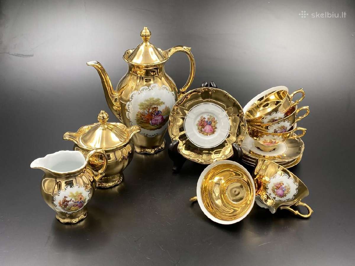 "Bavaria S W Germany 22k Gold" 5 asm. servizas