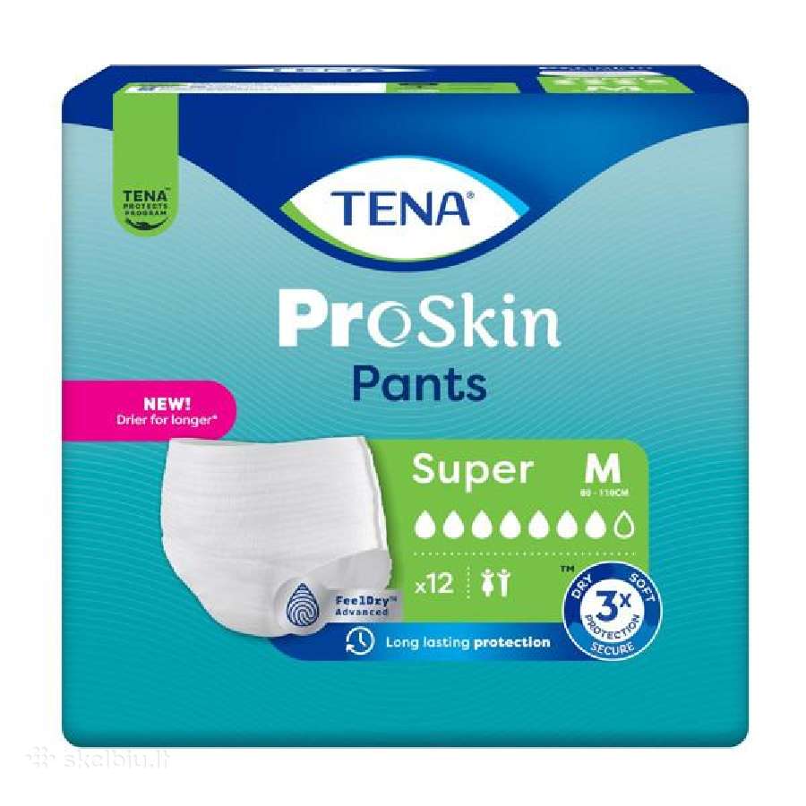 Sauskelnės - kelnaitės Tena Pants M L XL dydis - nuotraukos Nr. 5
