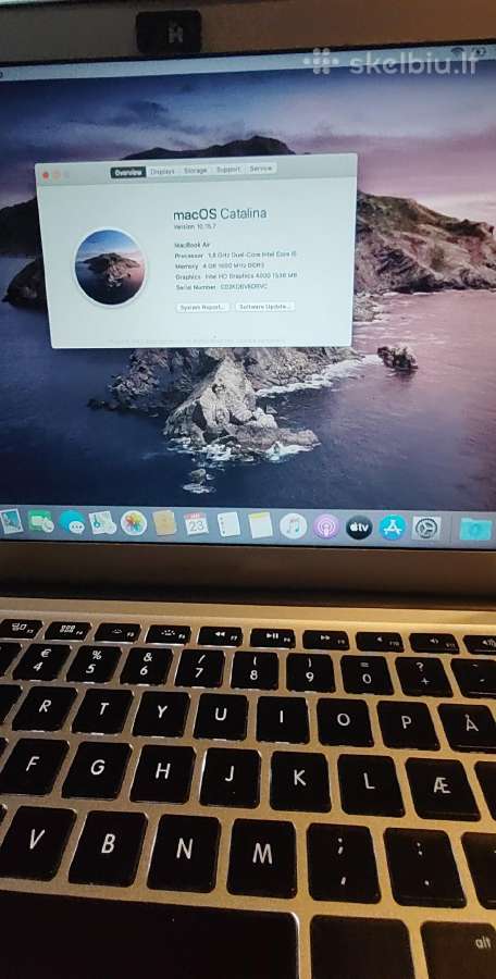MacBook air 13 - nuotraukos Nr. 4
