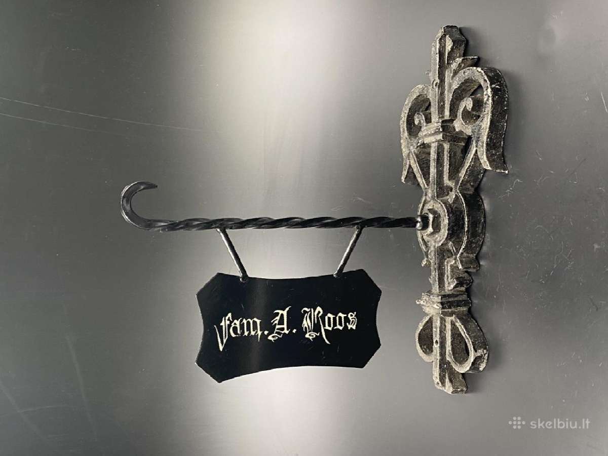 Metalinė reklaminė iškaba