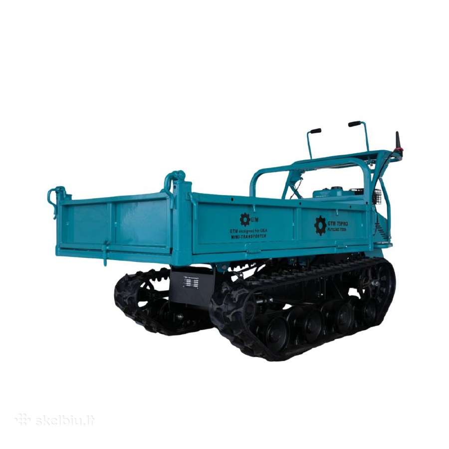 Transportavimo karutis su vikšrais Gtm75pro 750kg