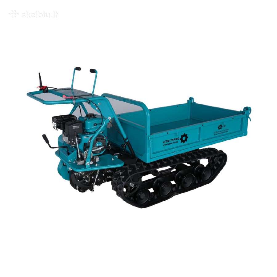 Transportavimo karutis su vikšrais Gtm75pro 750kg - nuotraukos Nr. 2
