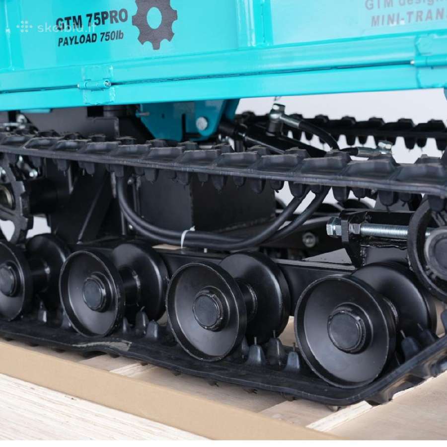 Transportavimo karutis su vikšrais Gtm75pro 750kg - nuotraukos Nr. 8