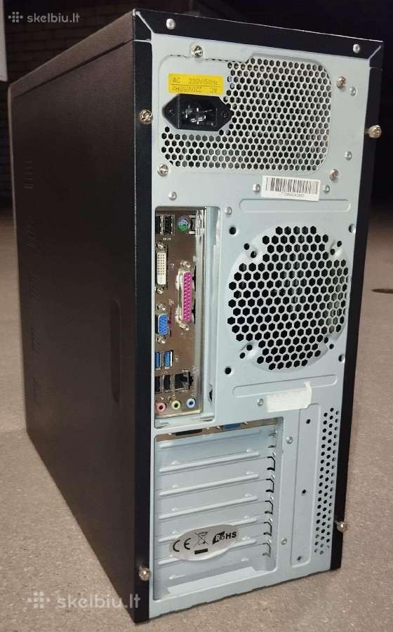Žaidimam i5-4590 / Geforce Gtx 750 1 GB / SSD - nuotraukos Nr. 4