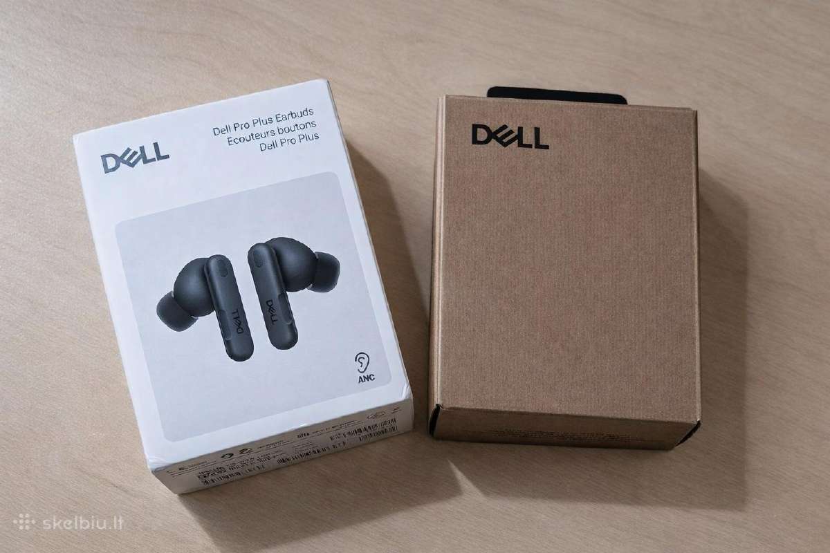 Naujos Dell Earbuds Pro Plus Eb525 (Mic Anc)
