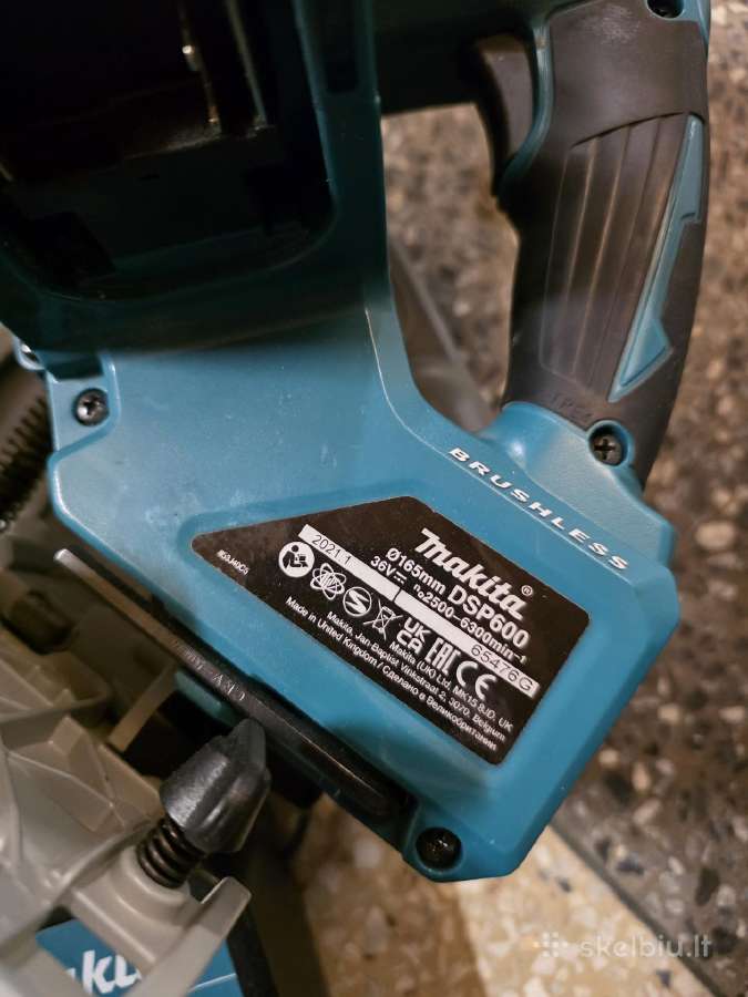 Makita 36v 4 irankiu komplektas su 4baterijom - nuotraukos Nr. 11