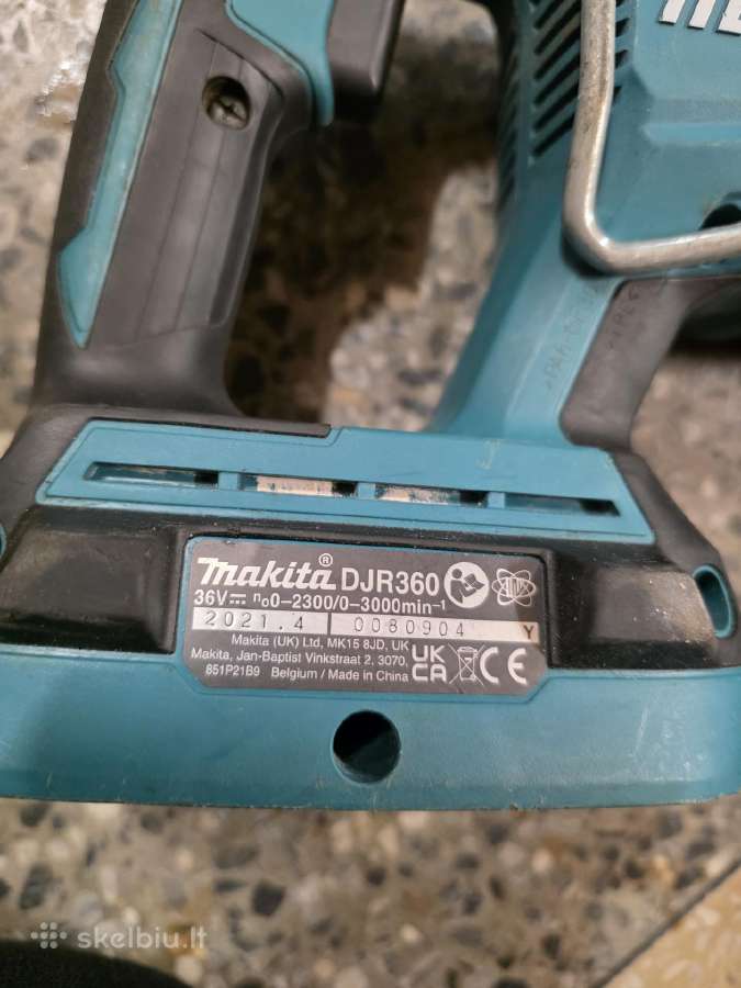 Makita 36v 4 irankiu komplektas su 4baterijom - nuotraukos Nr. 12