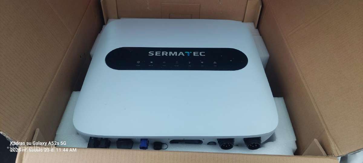 Hibridinis inverteris Sermatec 10 kw