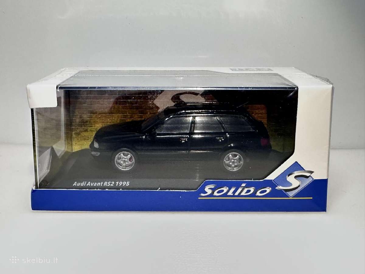 Audi Rs2 juoda 1:43 Solido - nuotraukos Nr. 2