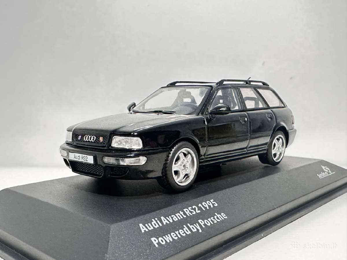 Audi Rs2 juoda 1:43 Solido - nuotraukos Nr. 3