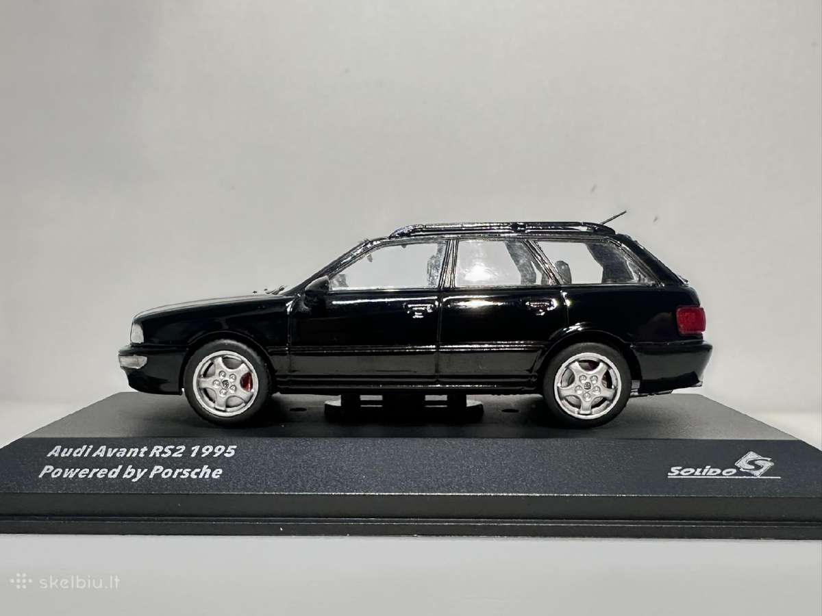 Audi Rs2 juoda 1:43 Solido - nuotraukos Nr. 4