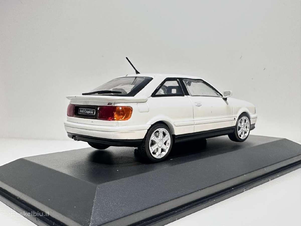 Audi S2 Coupe balta 1:43 Solido - nuotraukos Nr. 5