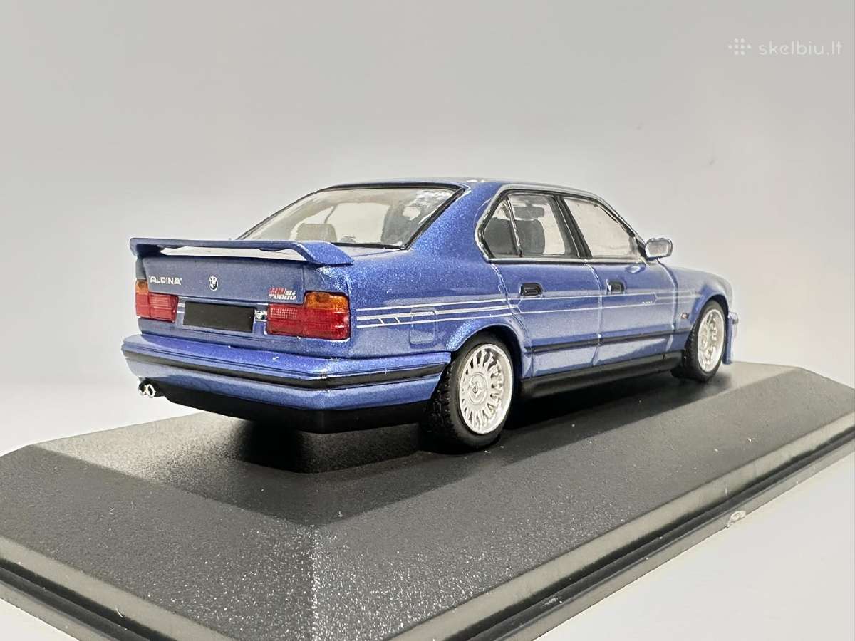 Bmw Alpina B10 Bit E34 mėlyna 1:43 Solido - nuotraukos Nr. 5