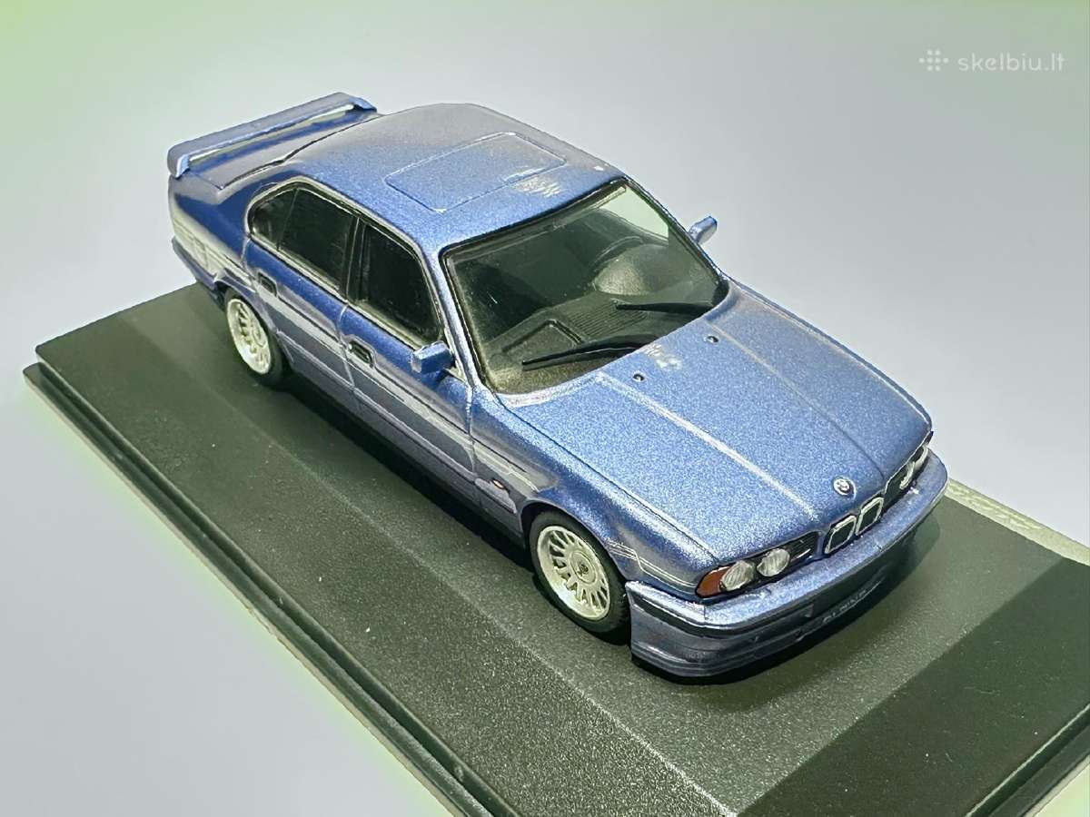 Bmw Alpina B10 Bit E34 mėlyna 1:43 Solido - nuotraukos Nr. 6
