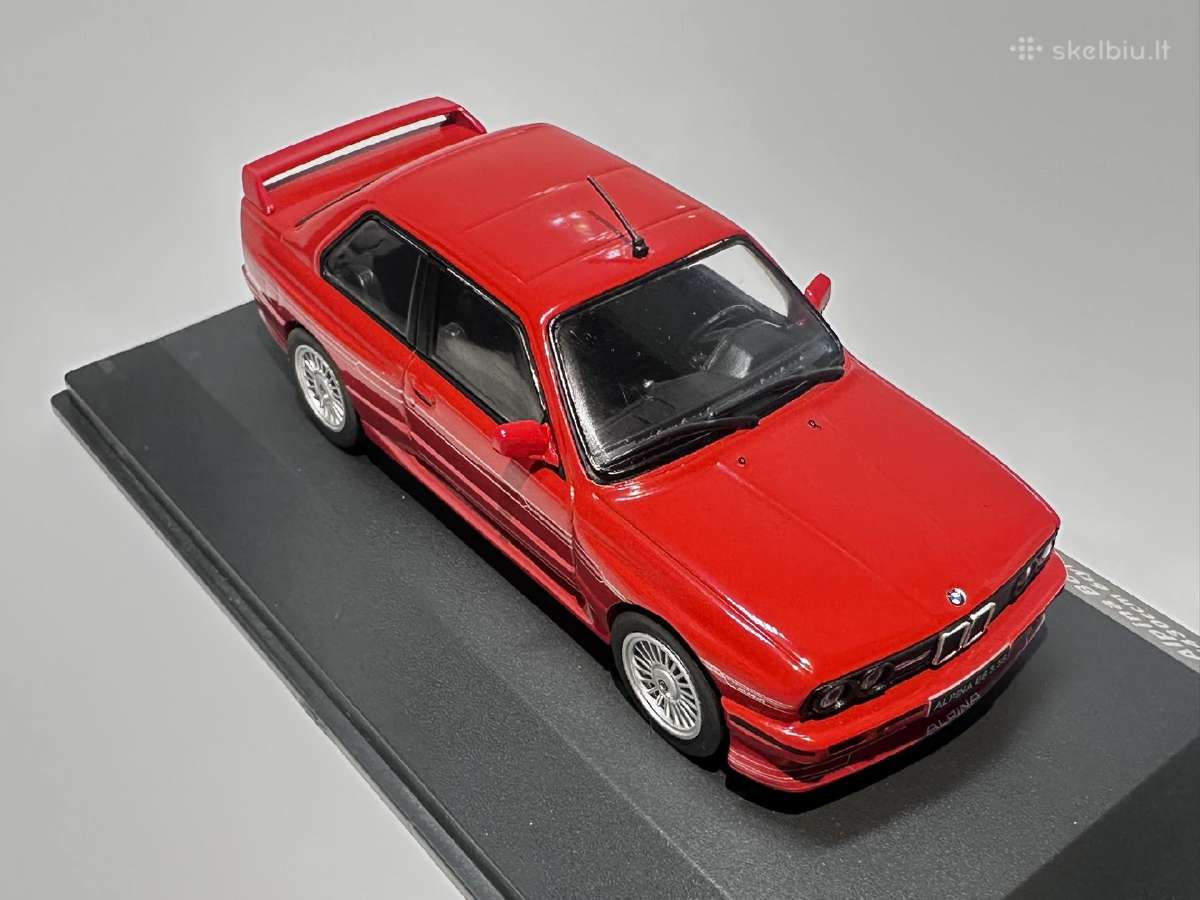 Bmw Alpina B6 3.5S E30 raudona 1:43 Solido - nuotraukos Nr. 5