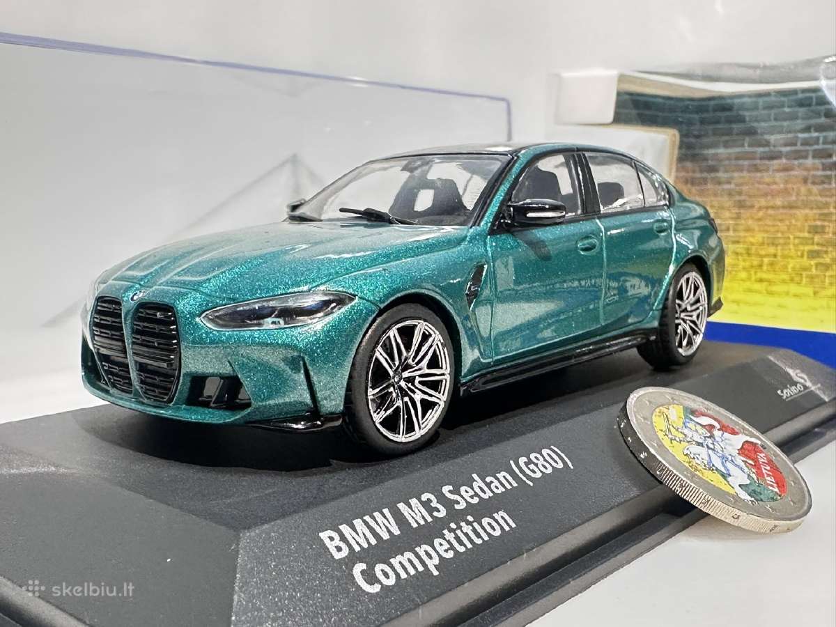 Bmw M3 (G80) žalia 1:43 Solido