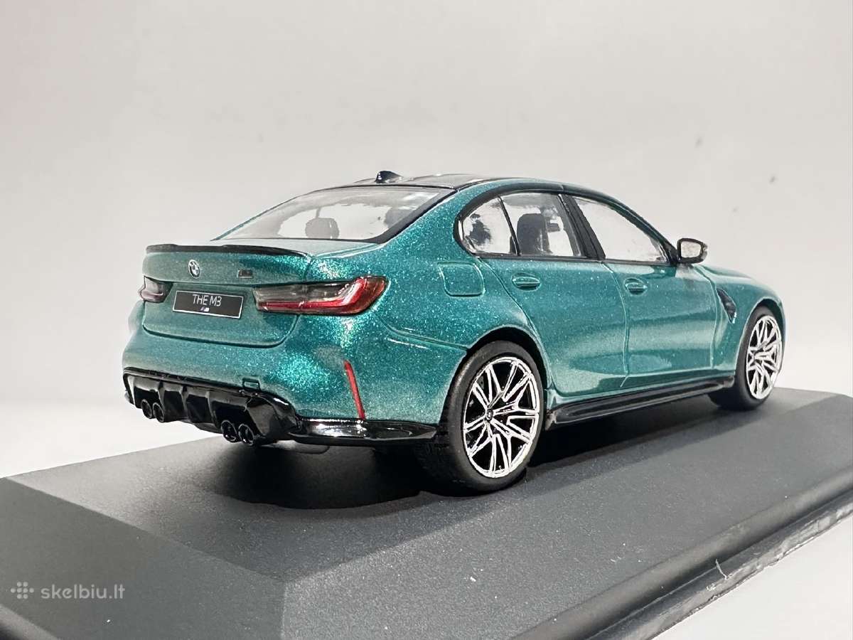 Bmw M3 (G80) žalia 1:43 Solido - nuotraukos Nr. 5
