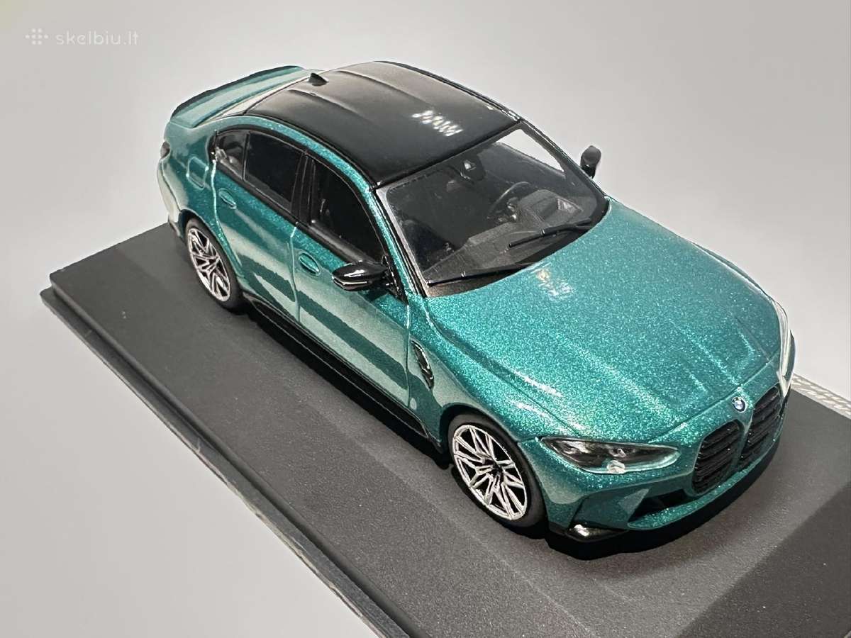 Bmw M3 (G80) žalia 1:43 Solido - nuotraukos Nr. 6