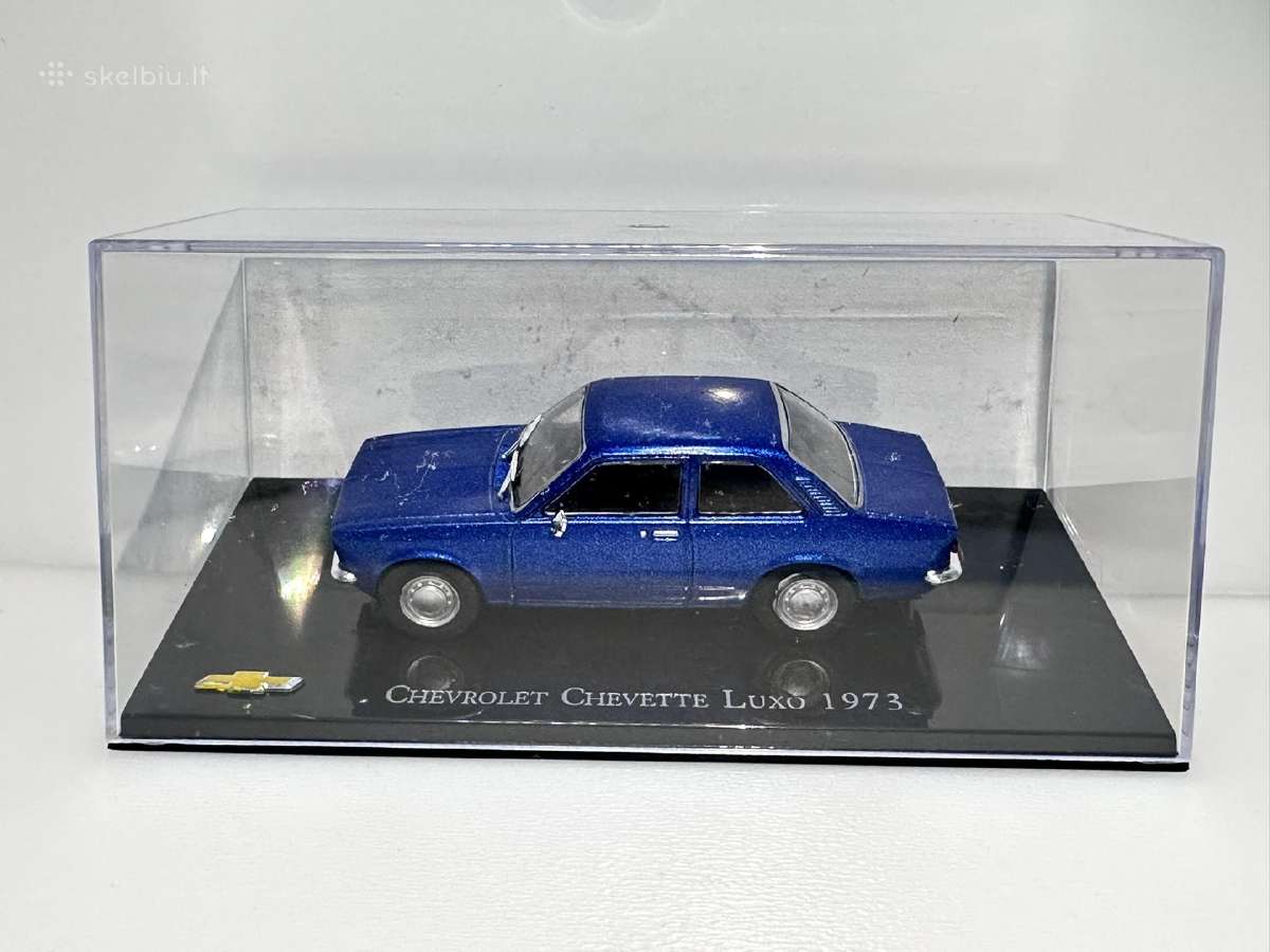 Chevrolet Chevette Luxo 1973 mėlyna 1:43 Salvat - nuotraukos Nr. 2