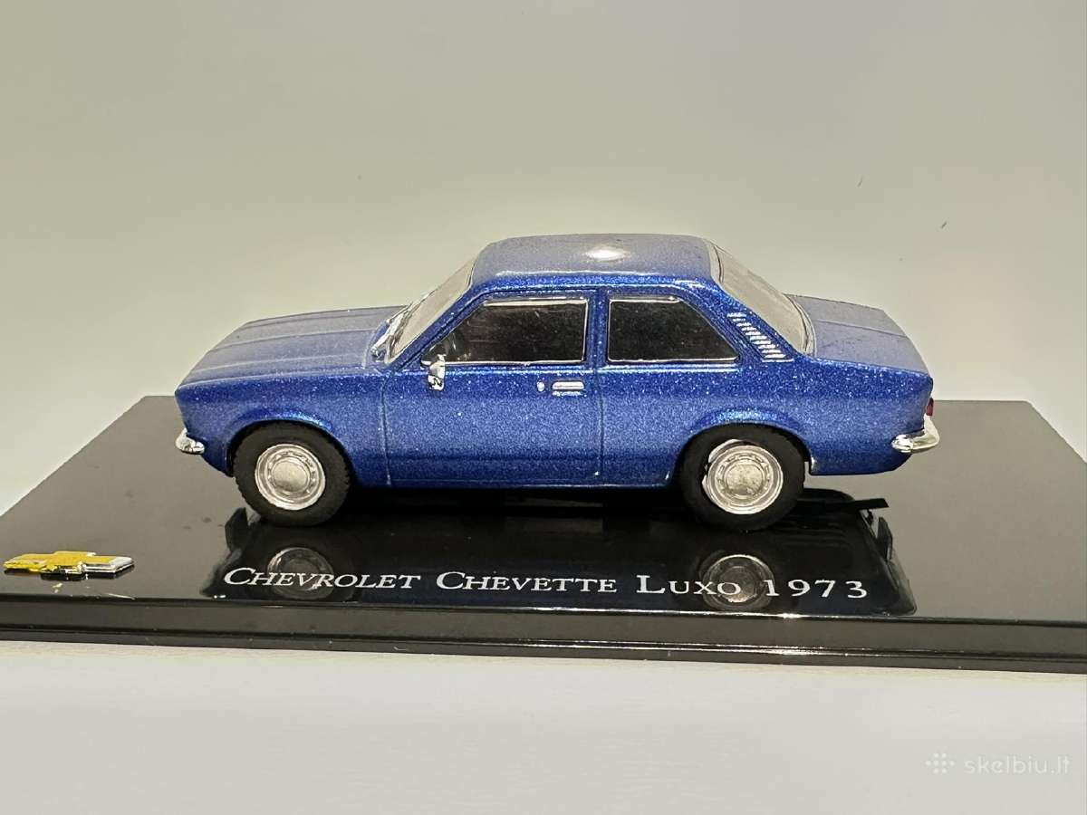 Chevrolet Chevette Luxo 1973 mėlyna 1:43 Salvat - nuotraukos Nr. 4