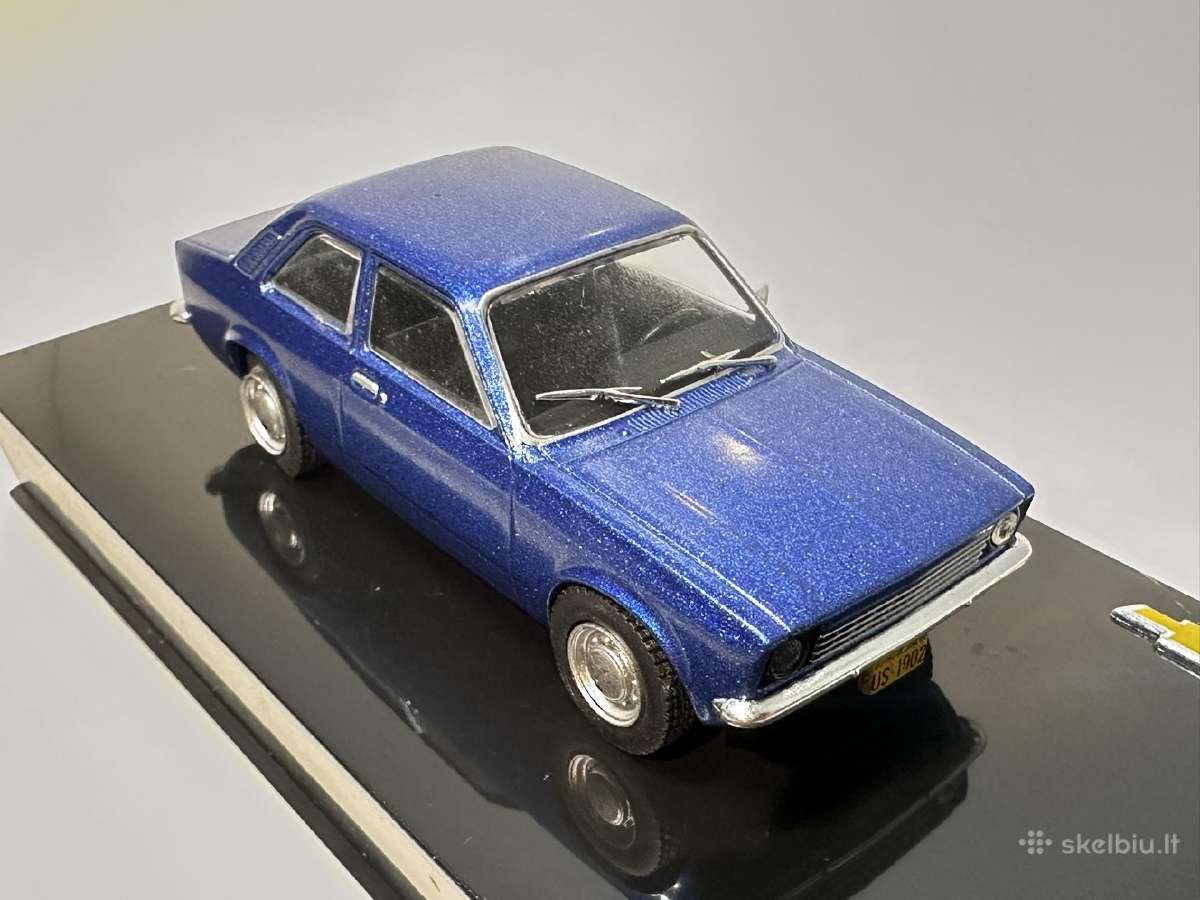 Chevrolet Chevette Luxo 1973 mėlyna 1:43 Salvat - nuotraukos Nr. 6