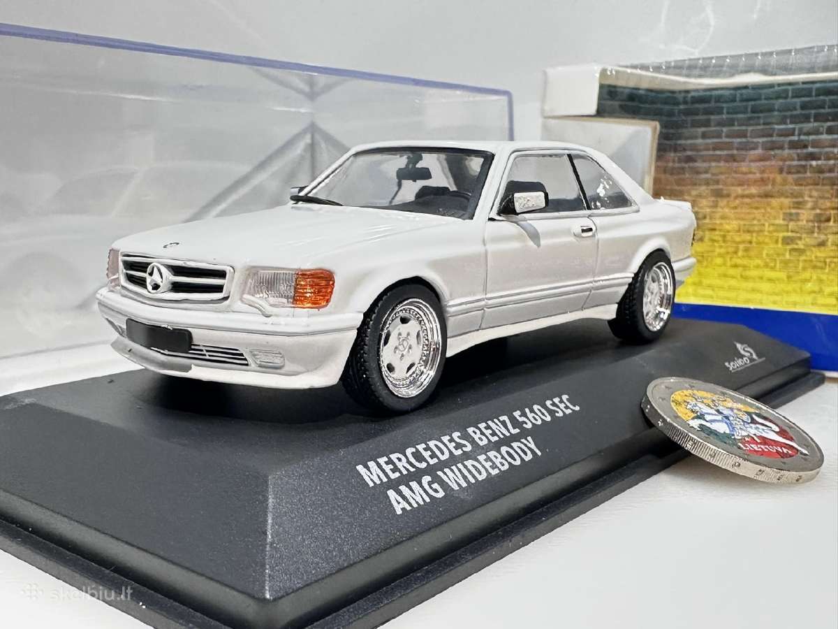 Mercedes-benz 560 Sec (C126) Amg 1:43 Solido
