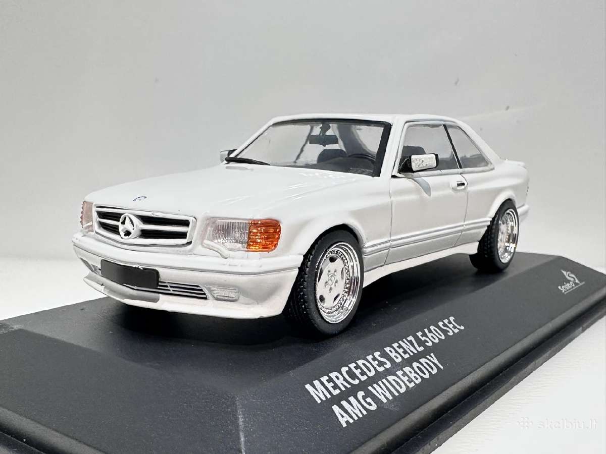 Mercedes-benz 560 Sec (C126) Amg 1:43 Solido - nuotraukos Nr. 3