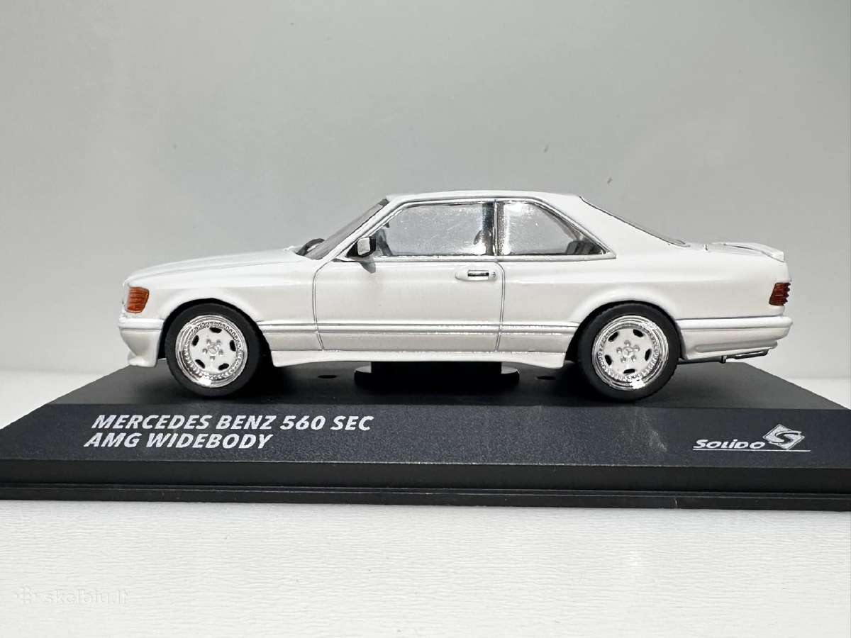 Mercedes-benz 560 Sec (C126) Amg 1:43 Solido - nuotraukos Nr. 4
