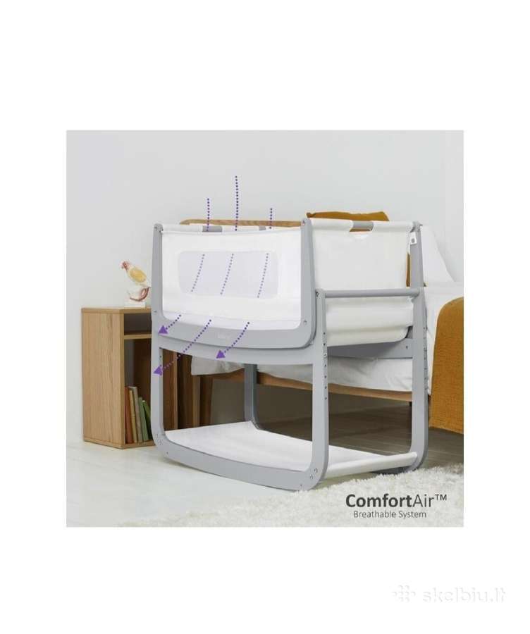 Snuzpod4 Crib lovytė / lopšiukas Dove
