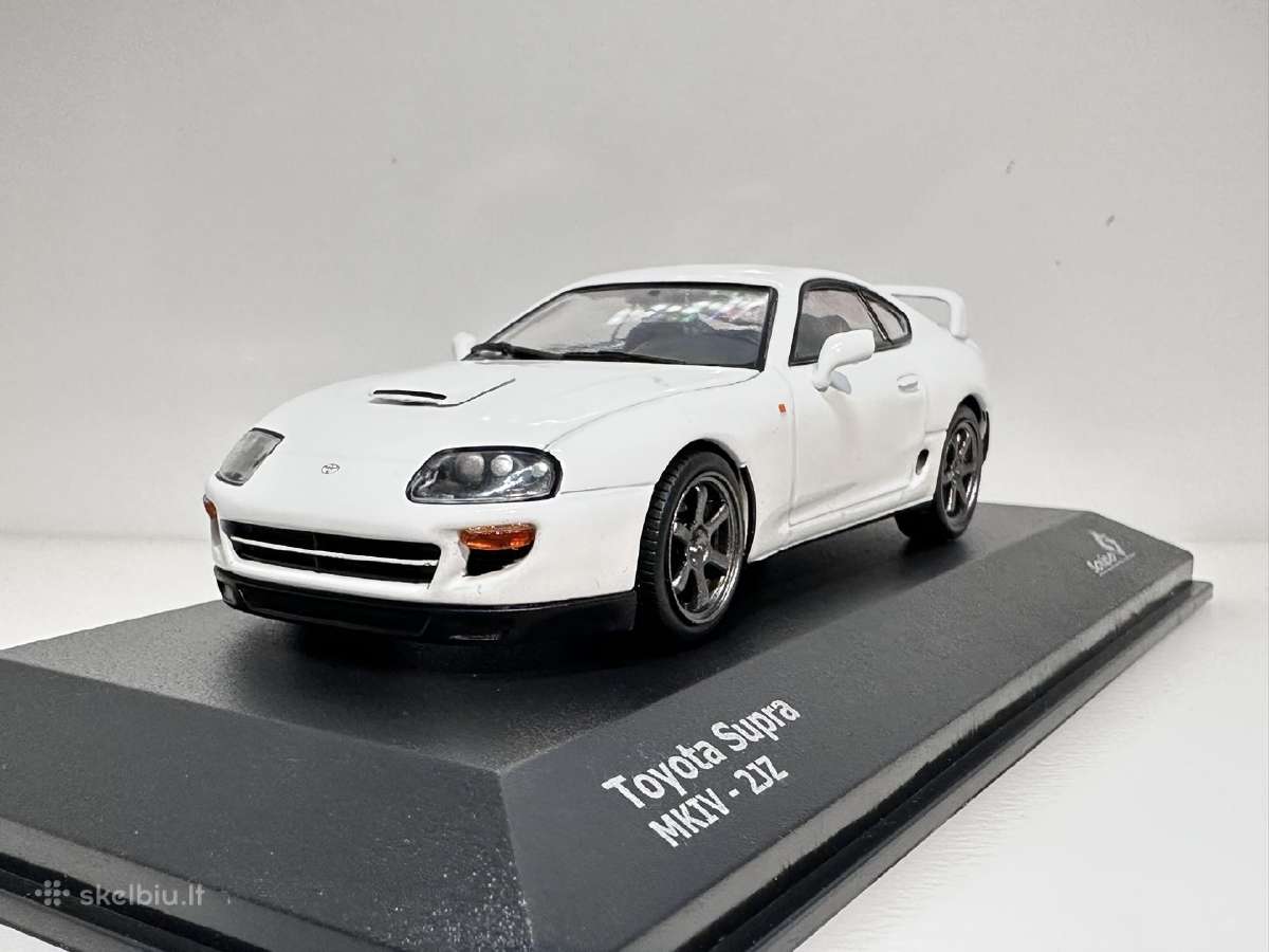 Toyota Supra Mk4 (A80) balta 1:43 Solido - nuotraukos Nr. 3