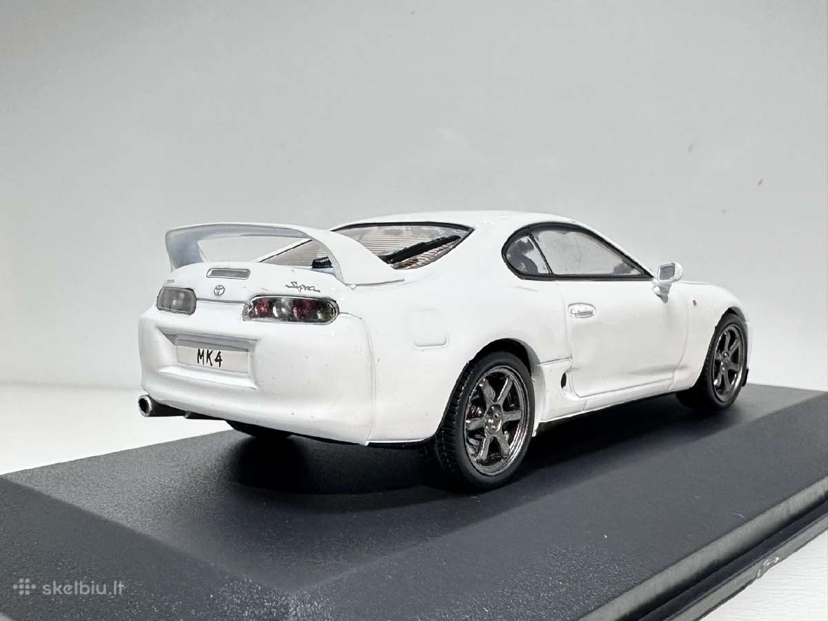 Toyota Supra Mk4 (A80) balta 1:43 Solido - nuotraukos Nr. 5