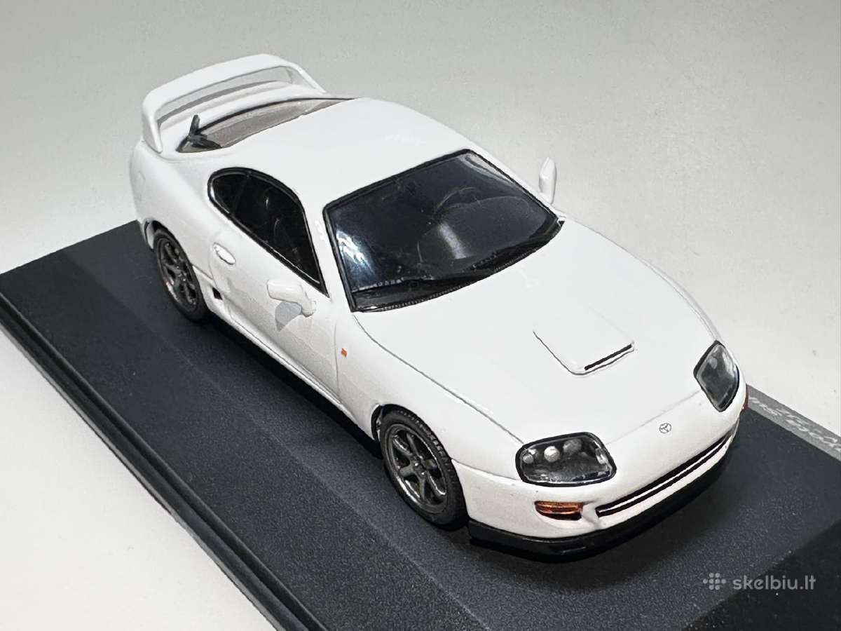Toyota Supra Mk4 (A80) balta 1:43 Solido - nuotraukos Nr. 6