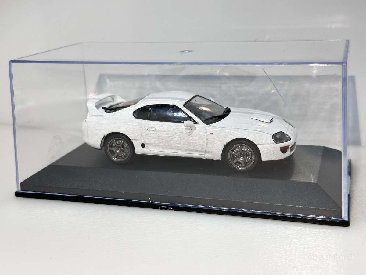 Toyota Supra Mk4 (A80) balta 1:43 Solido - nuotraukos Nr. 7