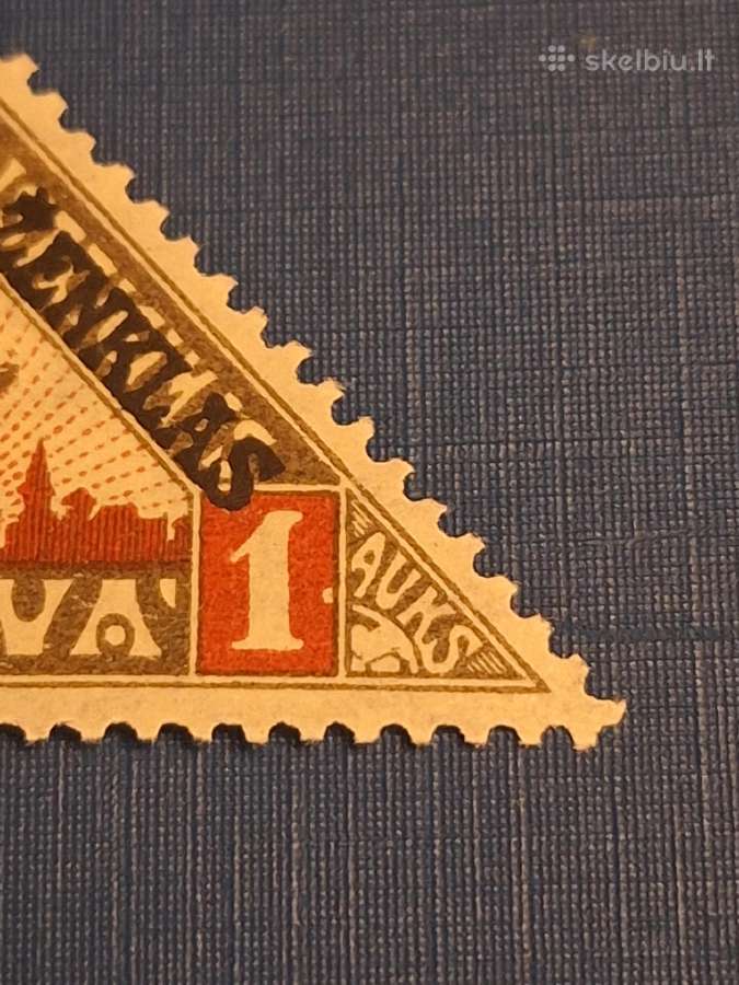 Lietuva 1922 m. Oro paštas, šv. su klaida - nuotraukos Nr. 2