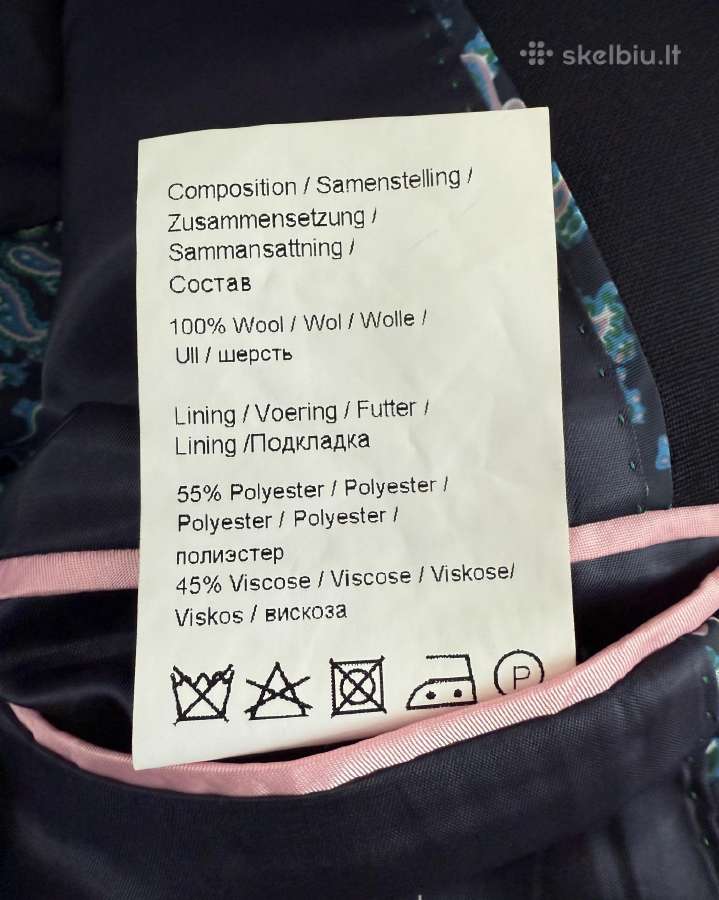 Vyriškas švarkas Van Kollem - nuotraukos Nr. 6
