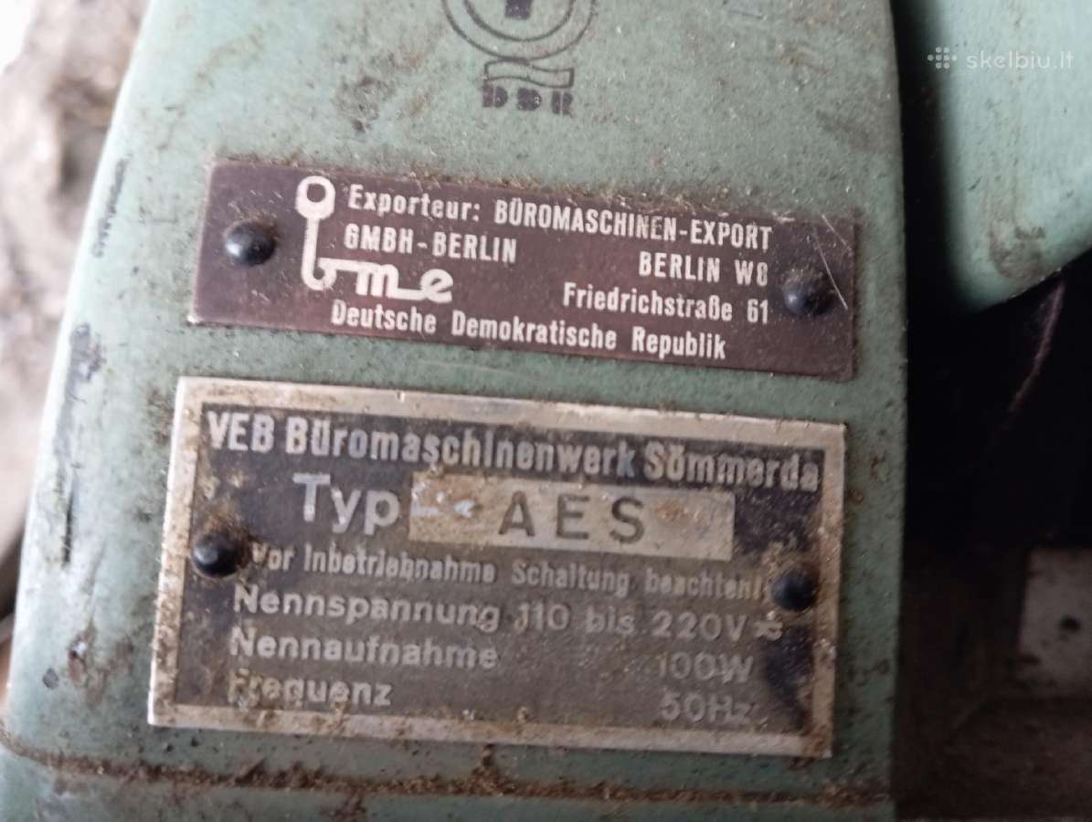 Mechaninė skaičiavimo mašina - nuotraukos Nr. 3