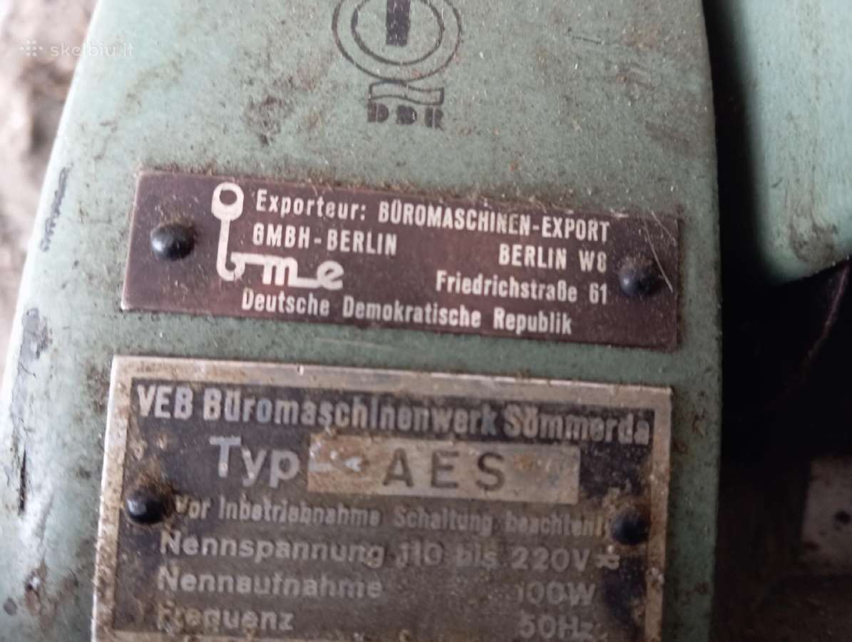 Mechaninė skaičiavimo mašina - nuotraukos Nr. 4