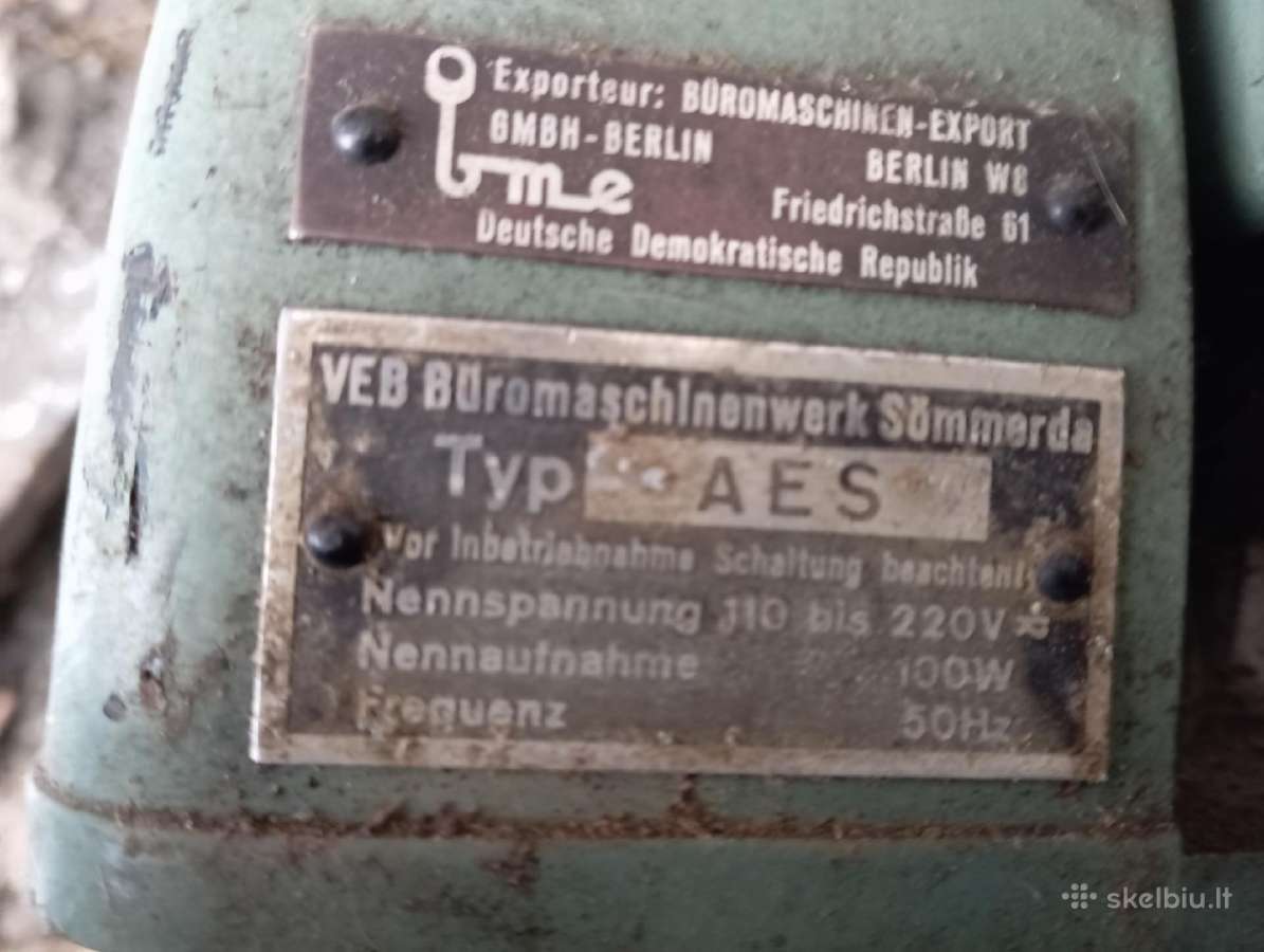 Mechaninė skaičiavimo mašina - nuotraukos Nr. 5