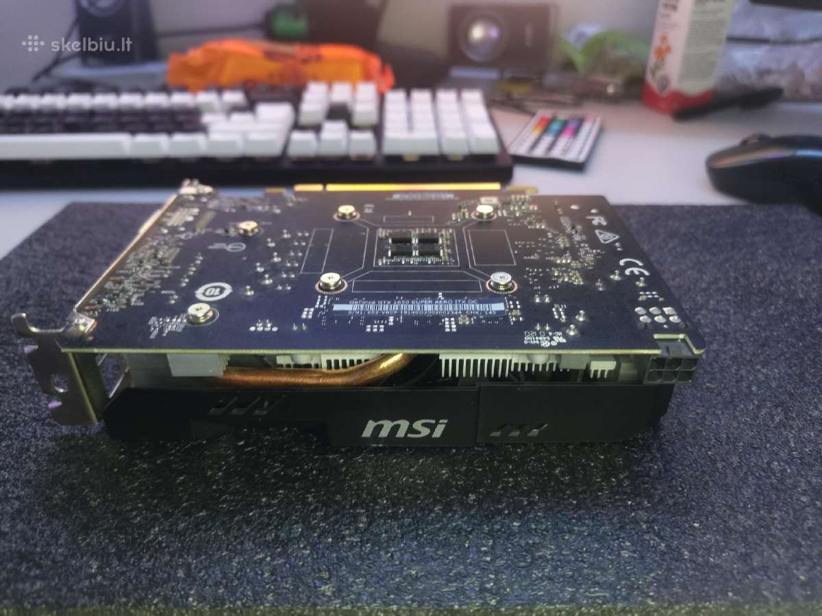Msi Gtx 1650 Super Aero Itx 4gb - nuotraukos Nr. 5