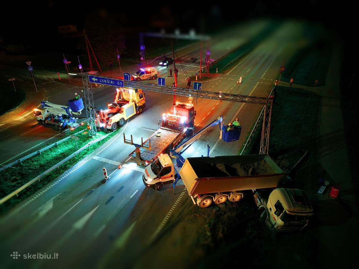 Sunkvežimių evakuacija ir transportavimas - nuotraukos Nr. 12