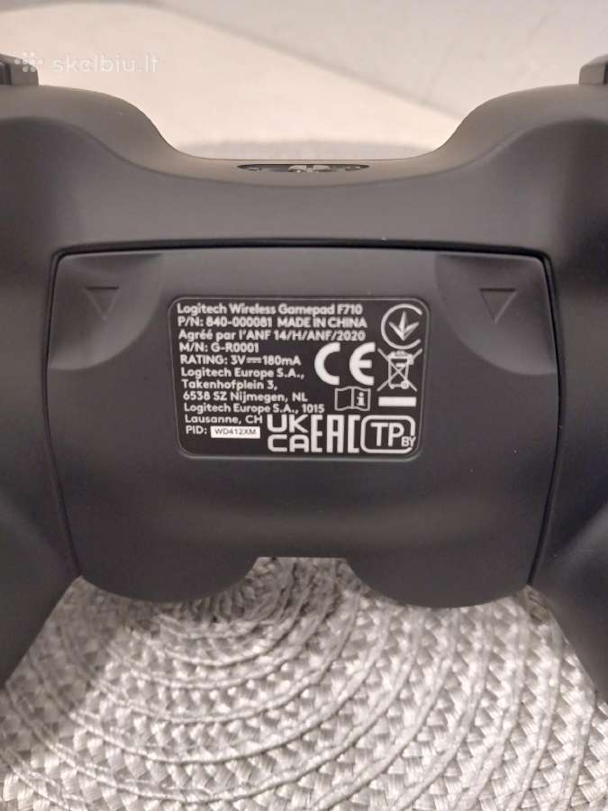 Belaidis pultas Logitech F710 - nuotraukos Nr. 7