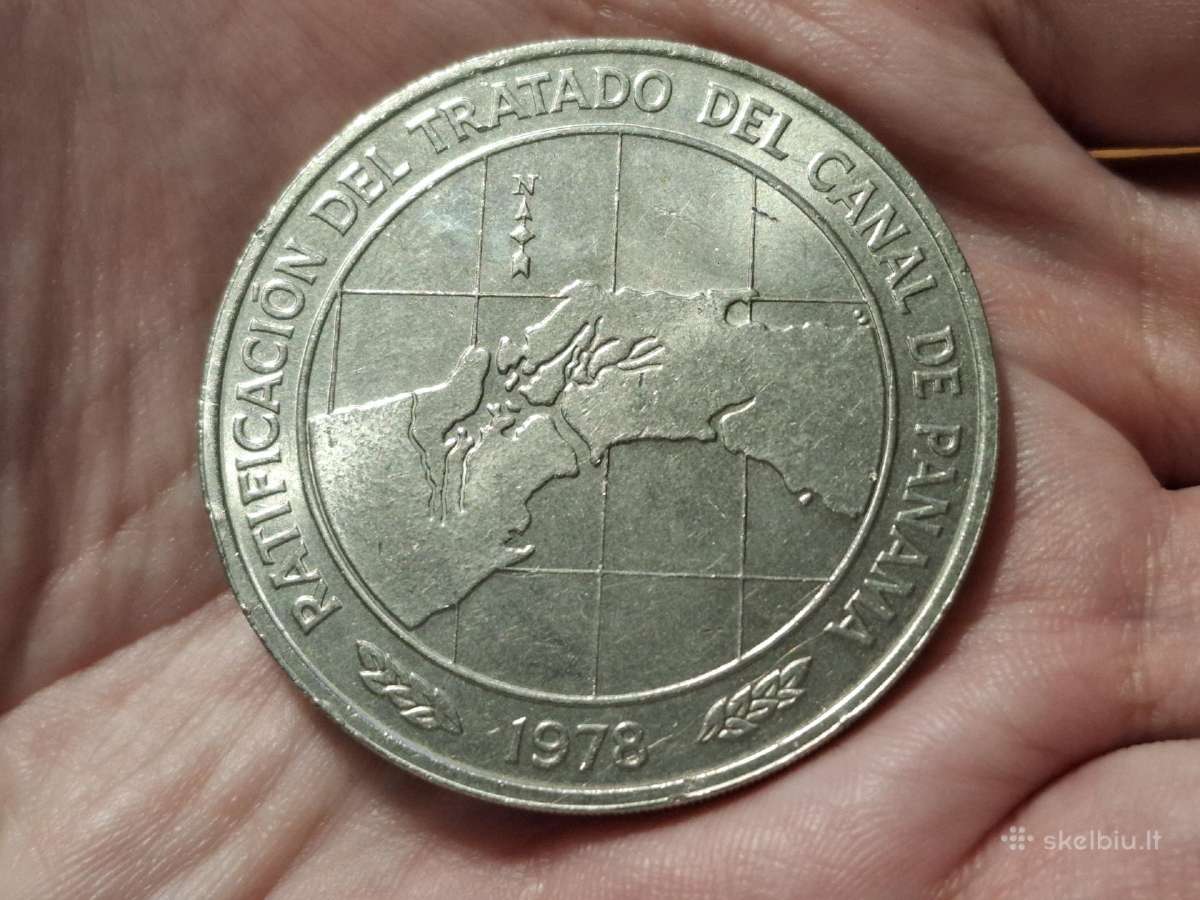 Panama 10 balboas 1978 proginė