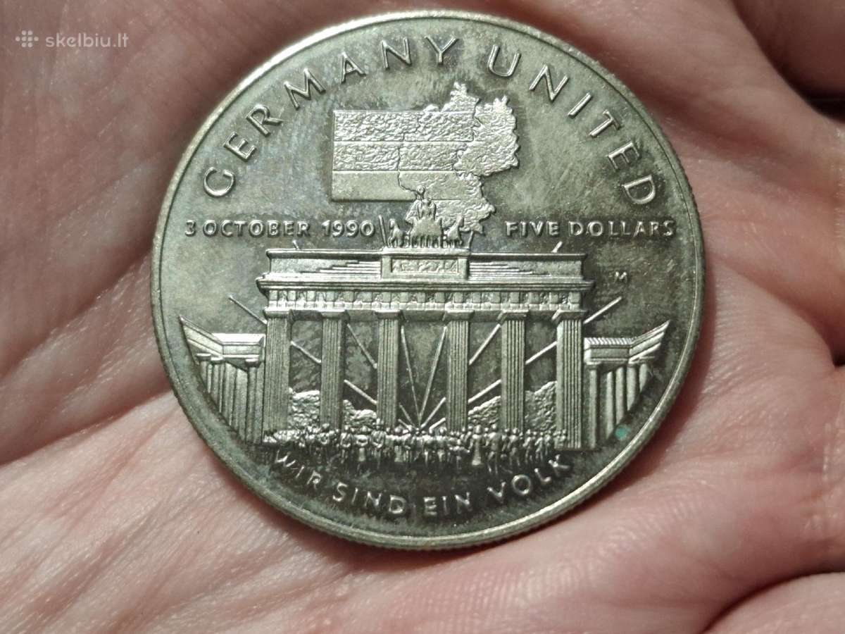 Maršalo salos 5 doleriai 1990 proginė