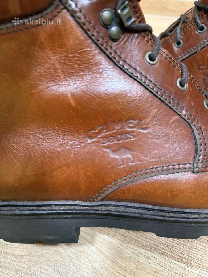 Camel Boots žieminiai batai su vilna Wool - nuotraukos Nr. 5