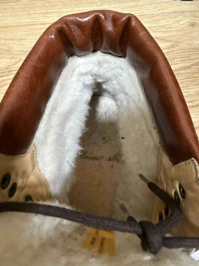 Camel Boots žieminiai batai su vilna Wool - nuotraukos Nr. 7